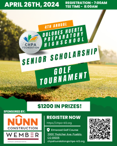 Senior Scholarship Golf Tournament Flyer
