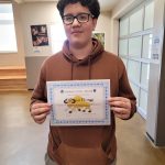 8th grade student of the month