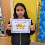 7th grade student of the month