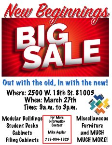 big sale flyer